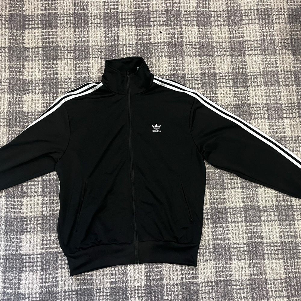 Adidas Black and White Sweatshirt with Iconic Design